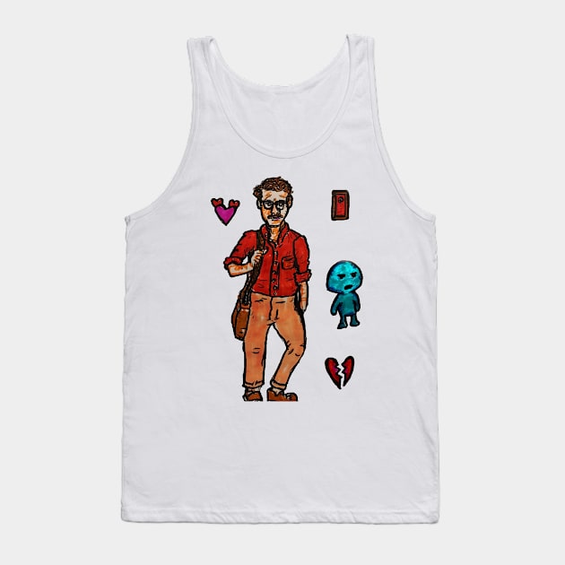 HER, Joaquin Phoenix, Spike Jonze, Theodore Tank Top by MattisMatt83